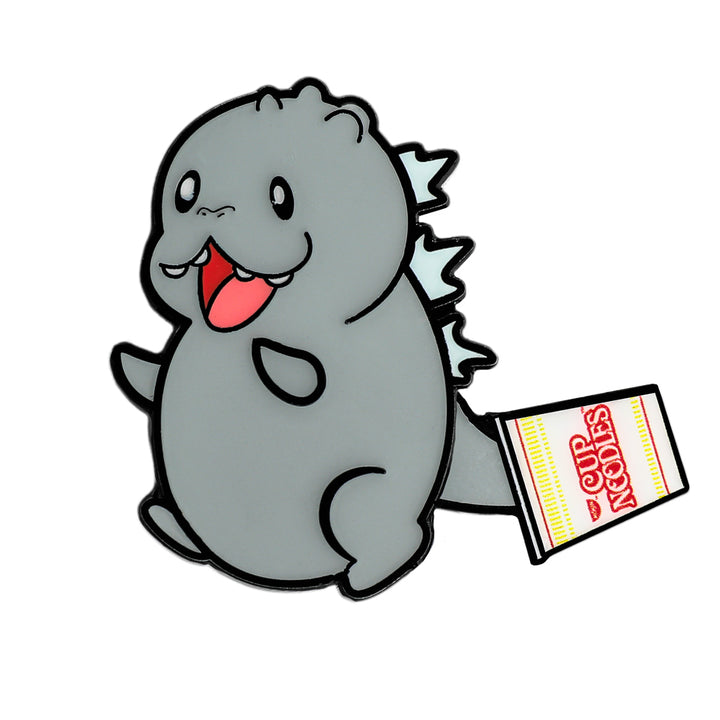 Nissin® Cup Noodles® x Godzilla Enamel Pin 1.5" - Mine