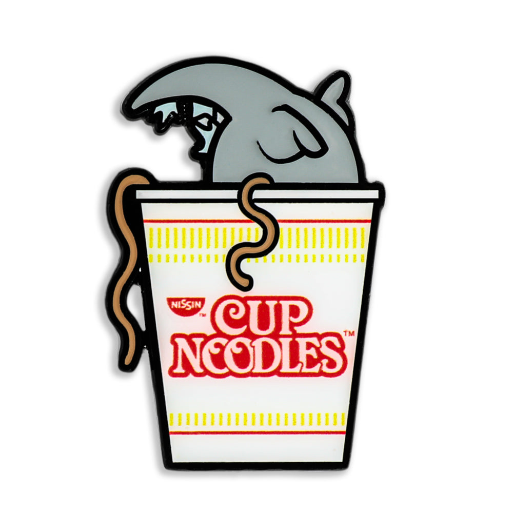 Nissin® Cup Noodles® x Godzilla Enamel Pin 1.5" - All In