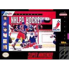 NHLPA Hockey '93 - Super Nintendo - Golden Apple Comics