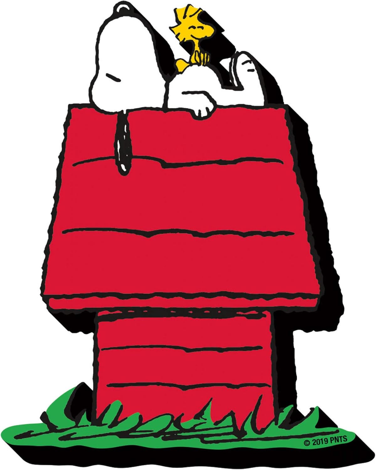 Aquarius Magnets: Funky Chunky Magnet - Peanuts - Snoopy - Dog House - Golden Apple Comics
