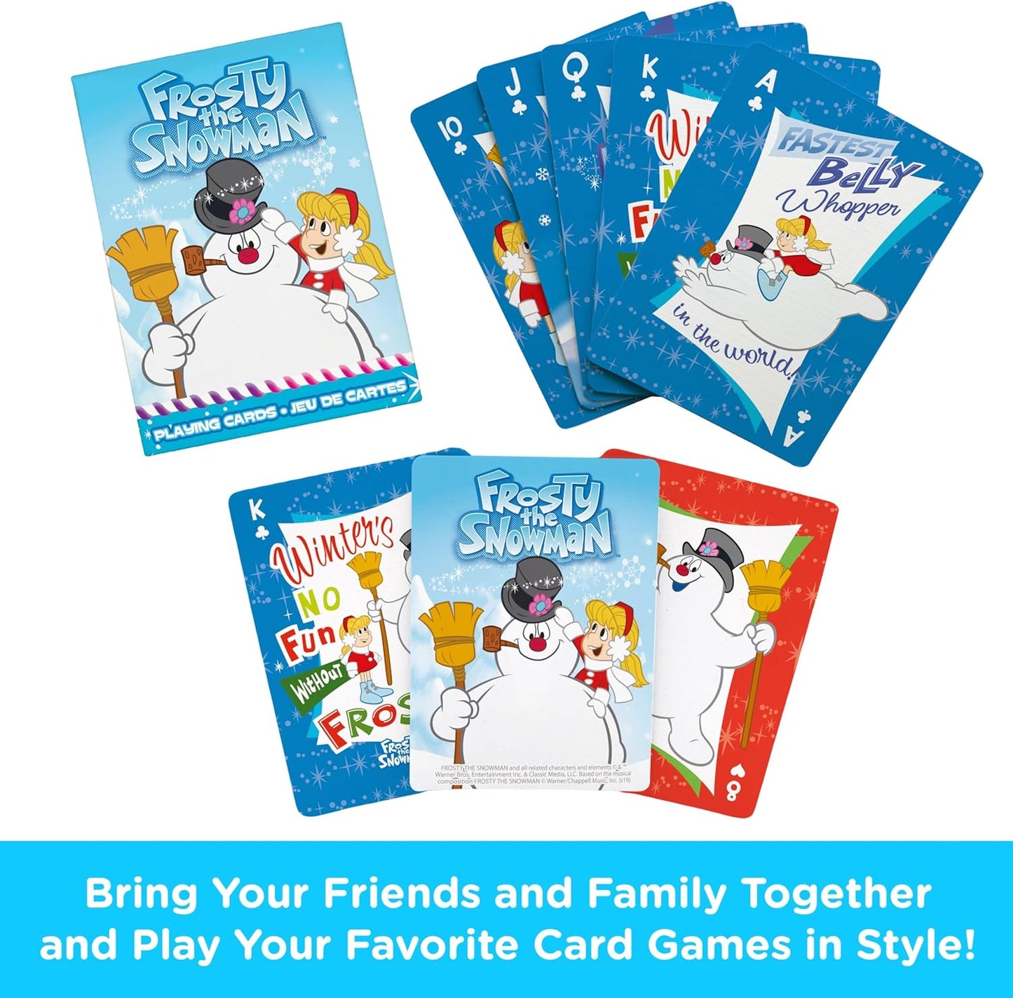 Aquarius Playing Cards: Frosty the Snowman - Golden Apple Comics