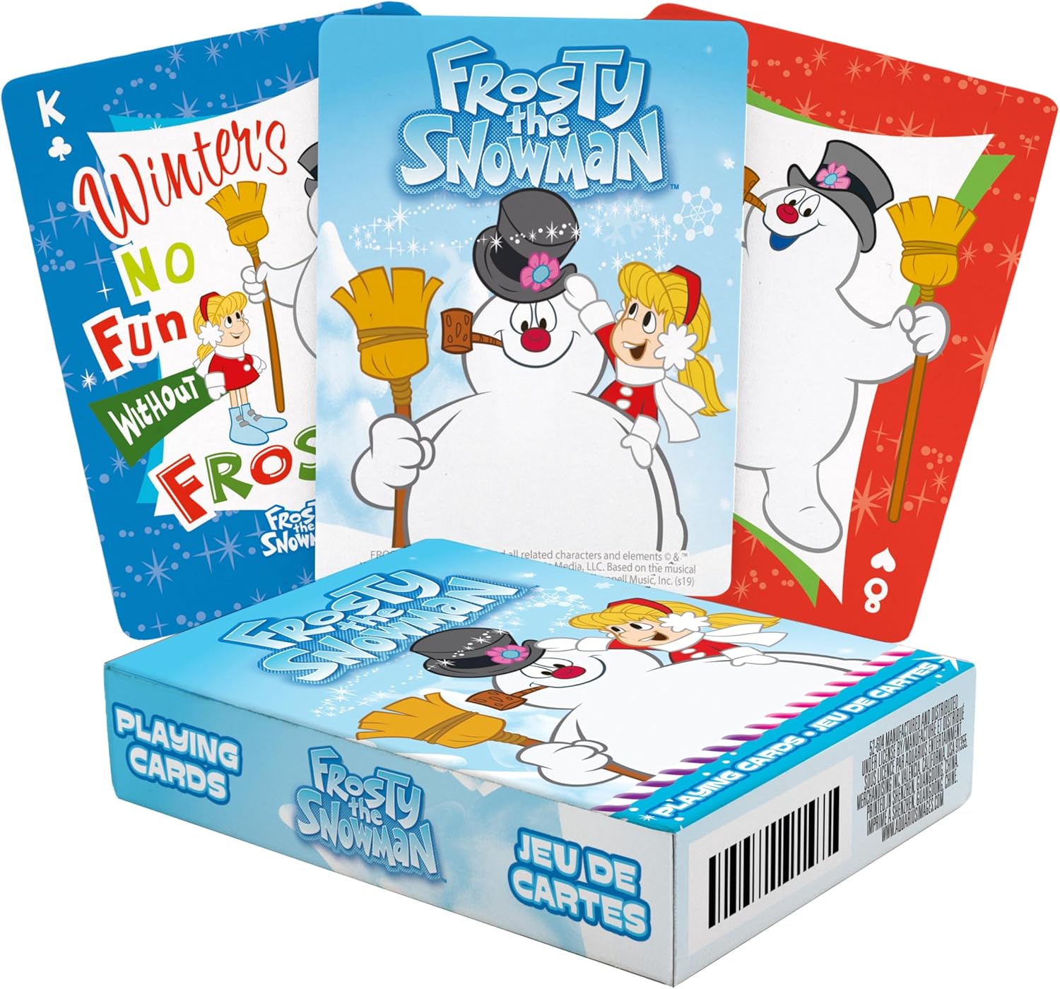 Aquarius Playing Cards: Frosty the Snowman - Golden Apple Comics