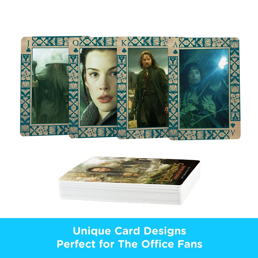 Aquarius Playing Cards: Lord of the Rings - Heroes & Villains - Golden Apple Comics