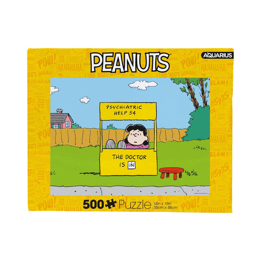 Aquarius Puzzles: Peanuts - Lucy - Doctor is In - Golden Apple Comics