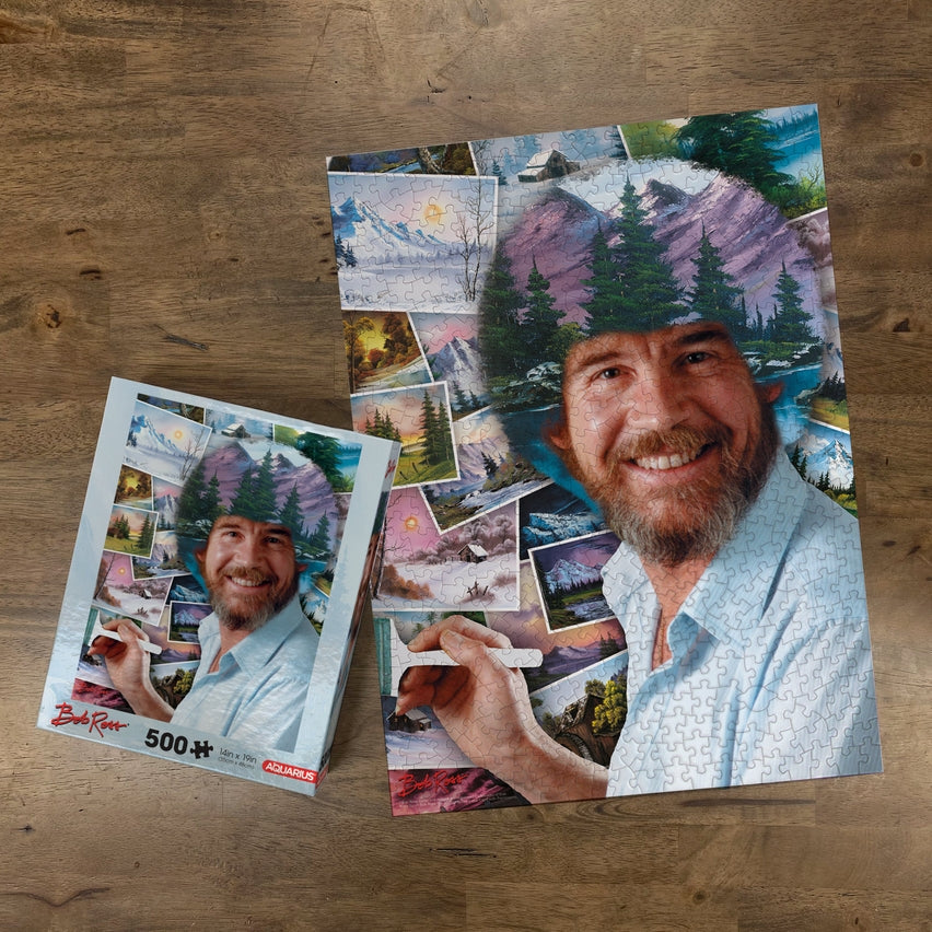 Aquarius Puzzles: Bob Ross - Hair - Golden Apple Comics