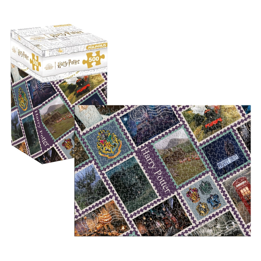 Aquarius Puzzles: Harry Potter - Stamps - Golden Apple Comics