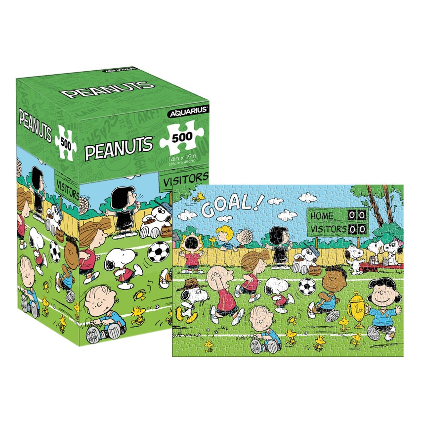 Aquarius Puzzles: Peanuts - Soccer - Golden Apple Comics