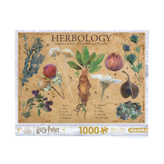 Aquarius Puzzles: Harry Potter - Herbology - Golden Apple Comics