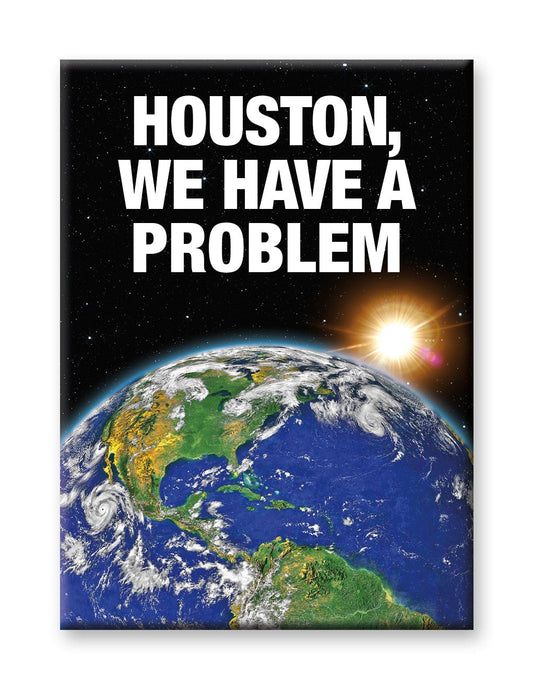 Aquarius Magnets: Flat Magnet - NASA - Houston, We Have A Problem - Golden Apple Comics