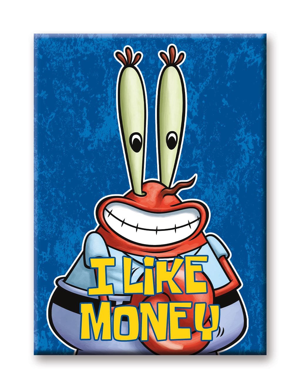 Aquarius Magnets: Flat Magnet - SpongeBob SquarePants - I Like Money - Golden Apple Comics