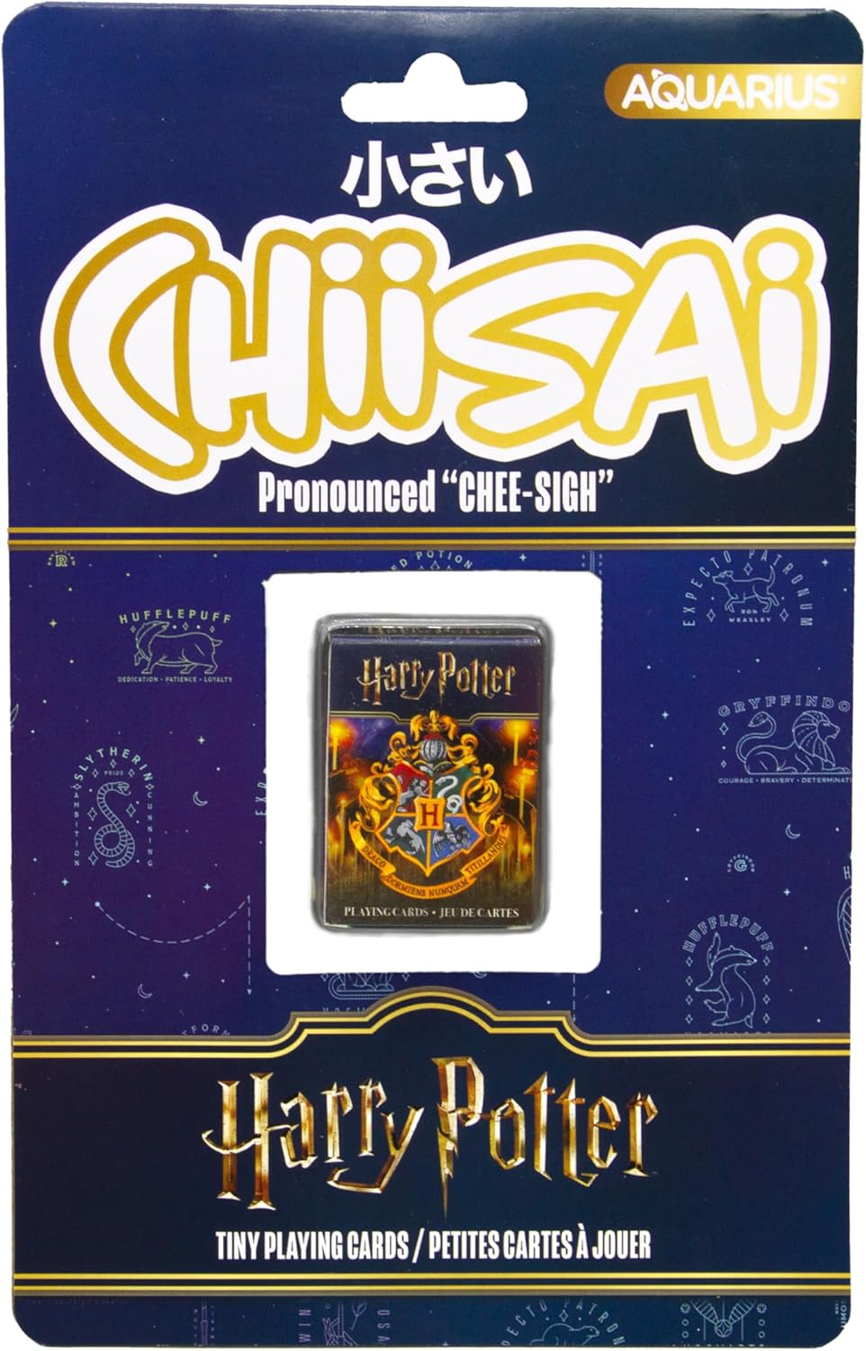 Aquarius Playing Cards: Mini Playing Cards - Chiisai - Harry Potter - Golden Apple Comics