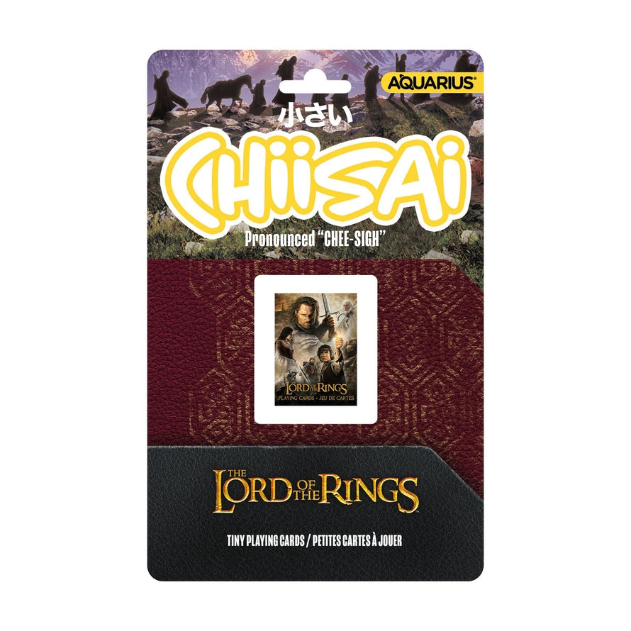 Aquarius Playing Cards: Mini Playing Cards - Chiisai - Lord of the Rings - Golden Apple Comics