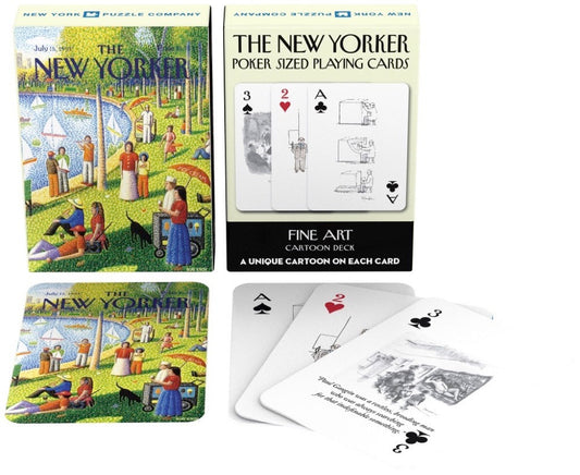 Fine Arts Cartoons Playing Cards