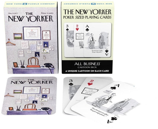 Business and Office Cartoons Playing Cards