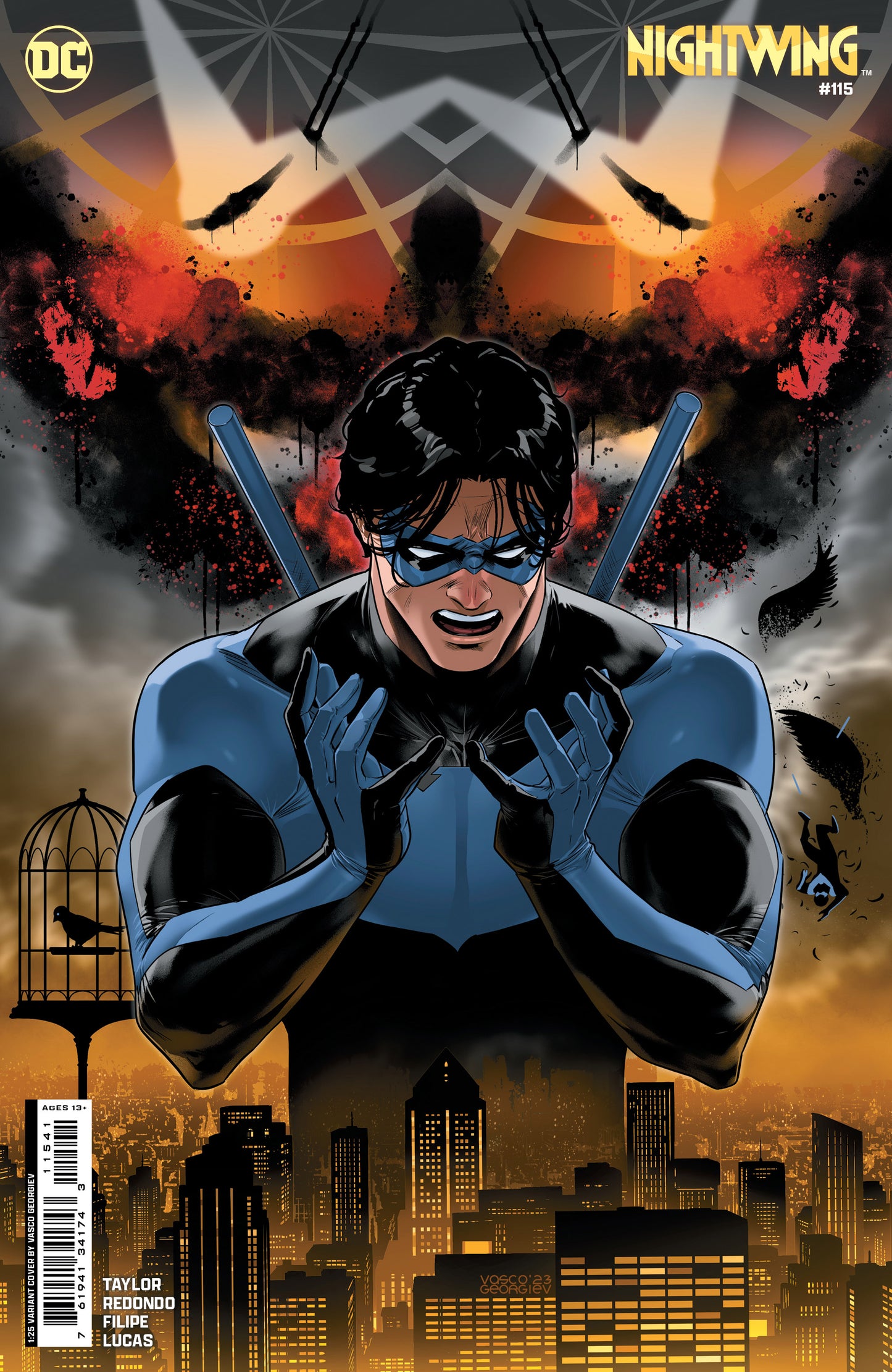 Nightwing #115 E 1:25 Vasco Georgiev Variant (06/18/2024) Dc