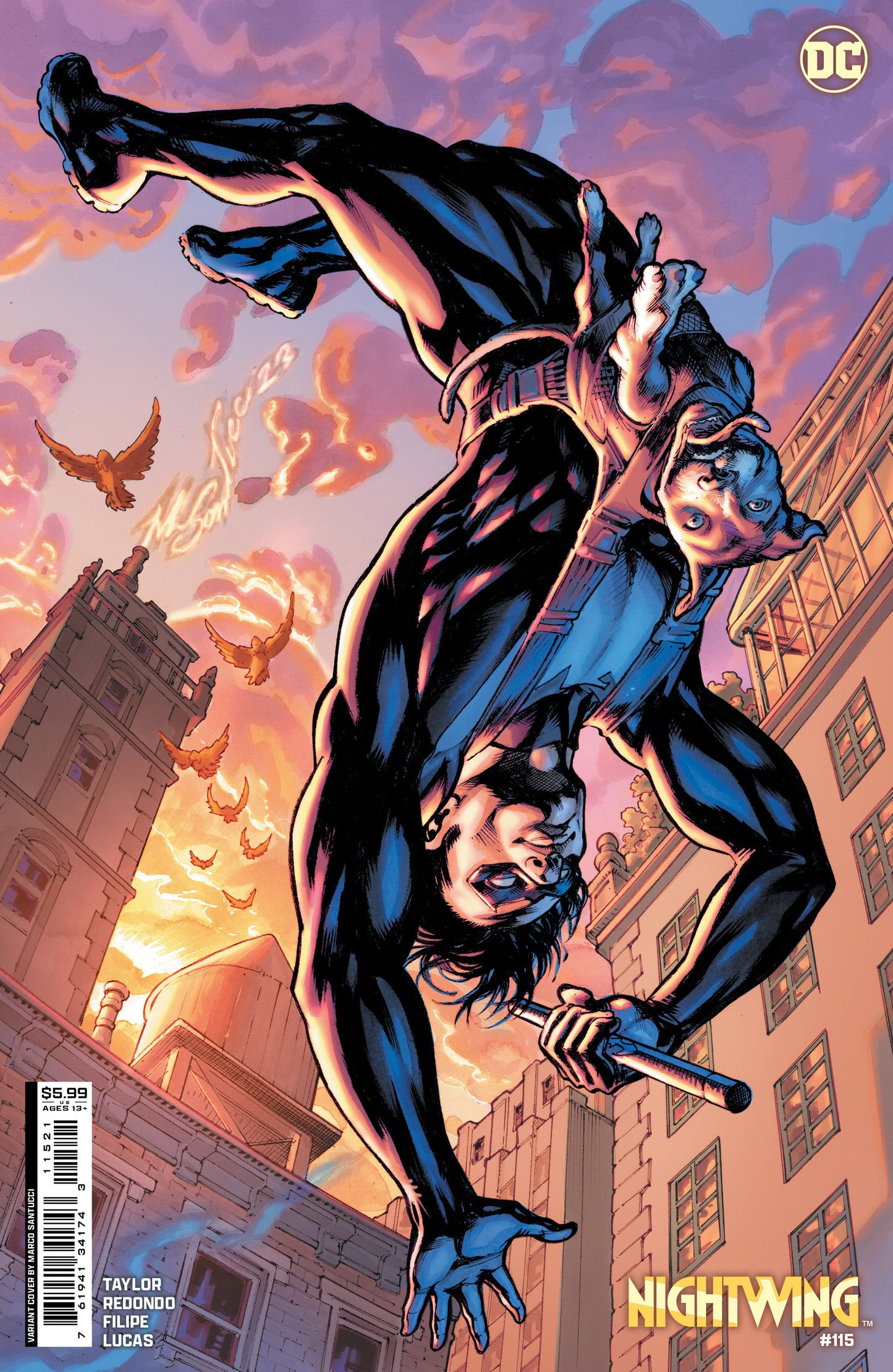 Nightwing #115 C Marco Santucci Variant (06/18/2024) Dc