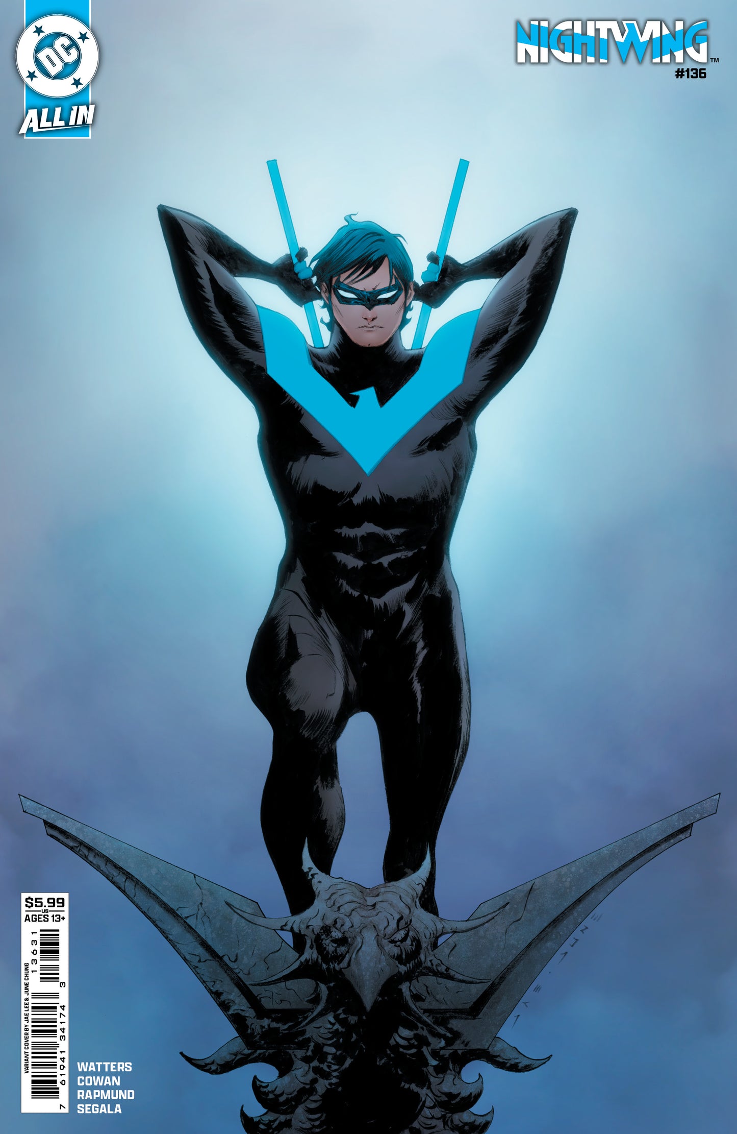 Nightwing #136 C Jae Lee Variant (03/18/2026) Dc - Golden Apple Comics