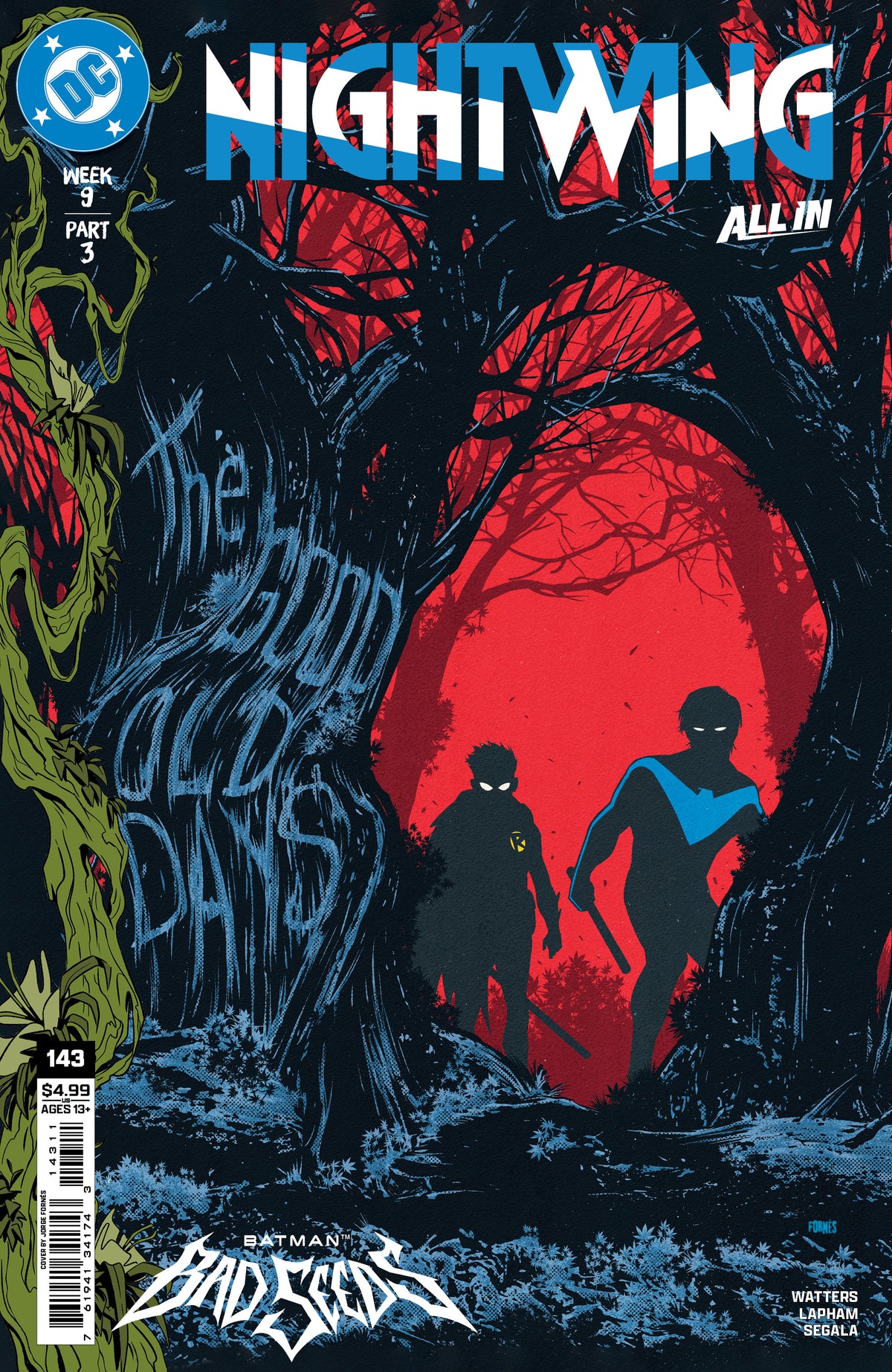 Nightwing #143 A Jorge Fornes (Batman Bad Seeds) (10/21/2026) Dc
