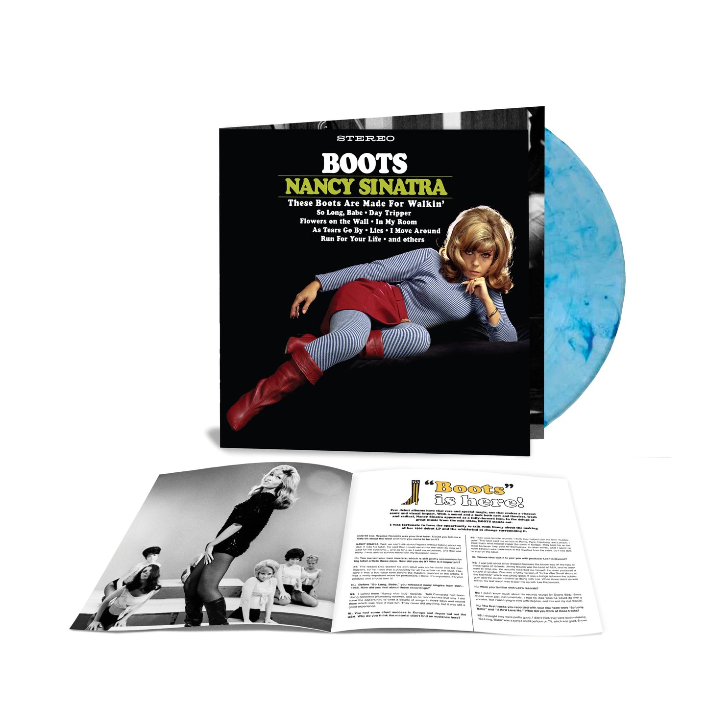 Boots (Limited Edition, Blue Swirl) Vinyl (Vinyl)