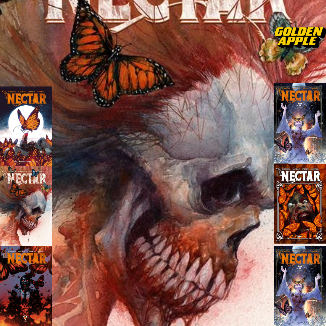 Nectar #1 A1 Cover Set Of 8 1:10 1:20 1:35 1:50 (03/04/2026) Vault