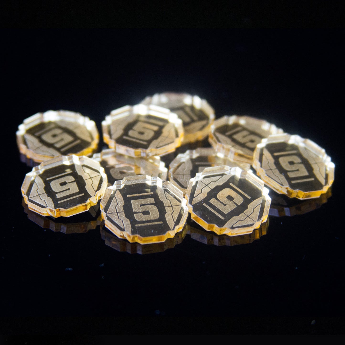 Netrunner Tokens - Golden Apple Comics