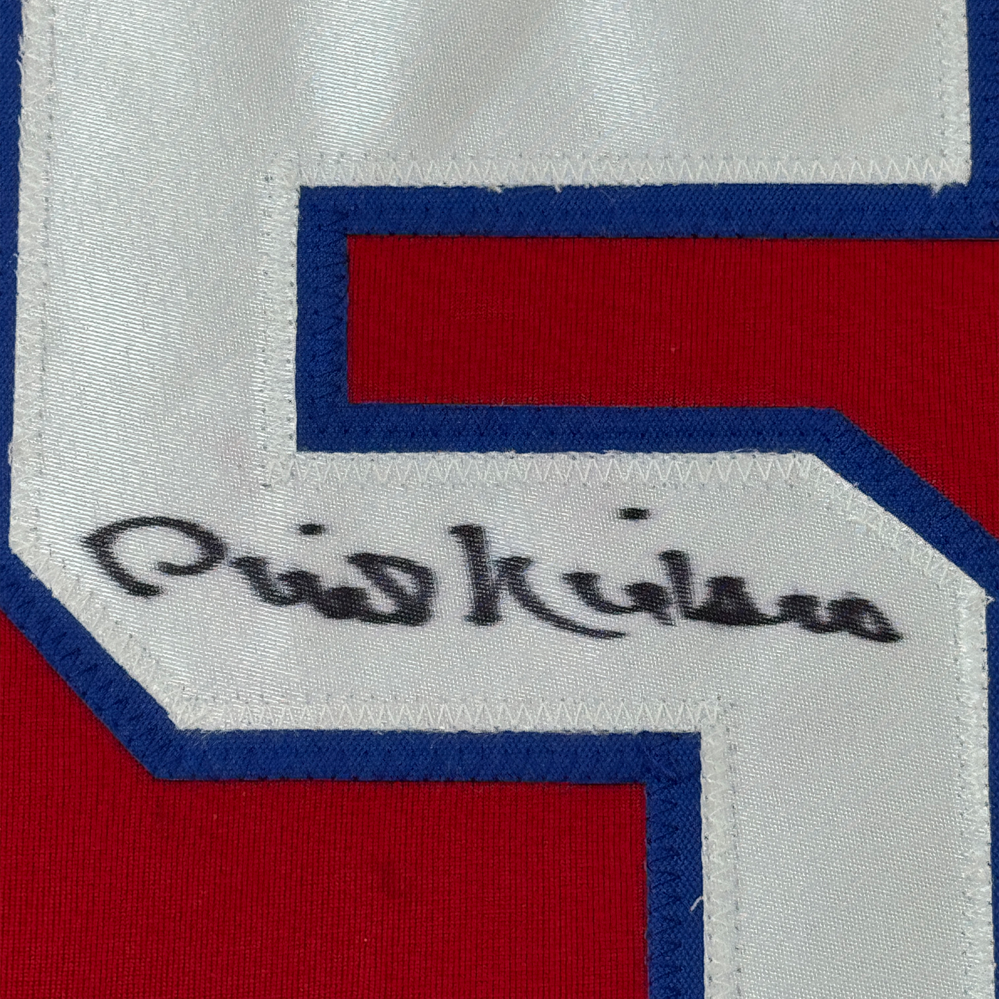 Framed Autographed/Signed Phil Niekro 35x39 Atlanta Red Baseball Jersey JSA COA - Golden Apple Comics