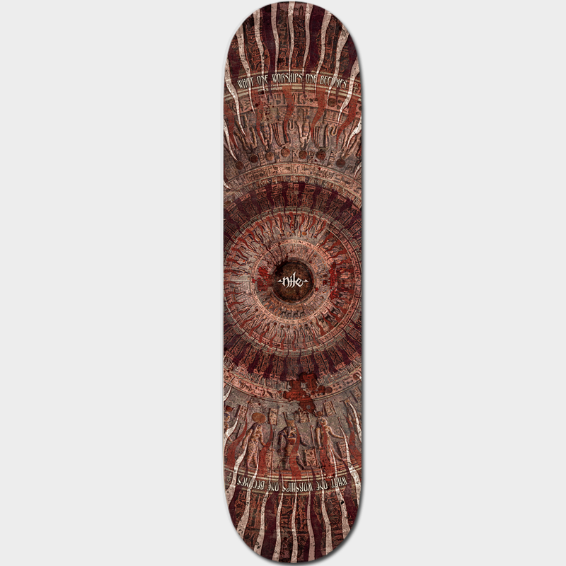 Volatile x Nile - Worship Skateboard Deck