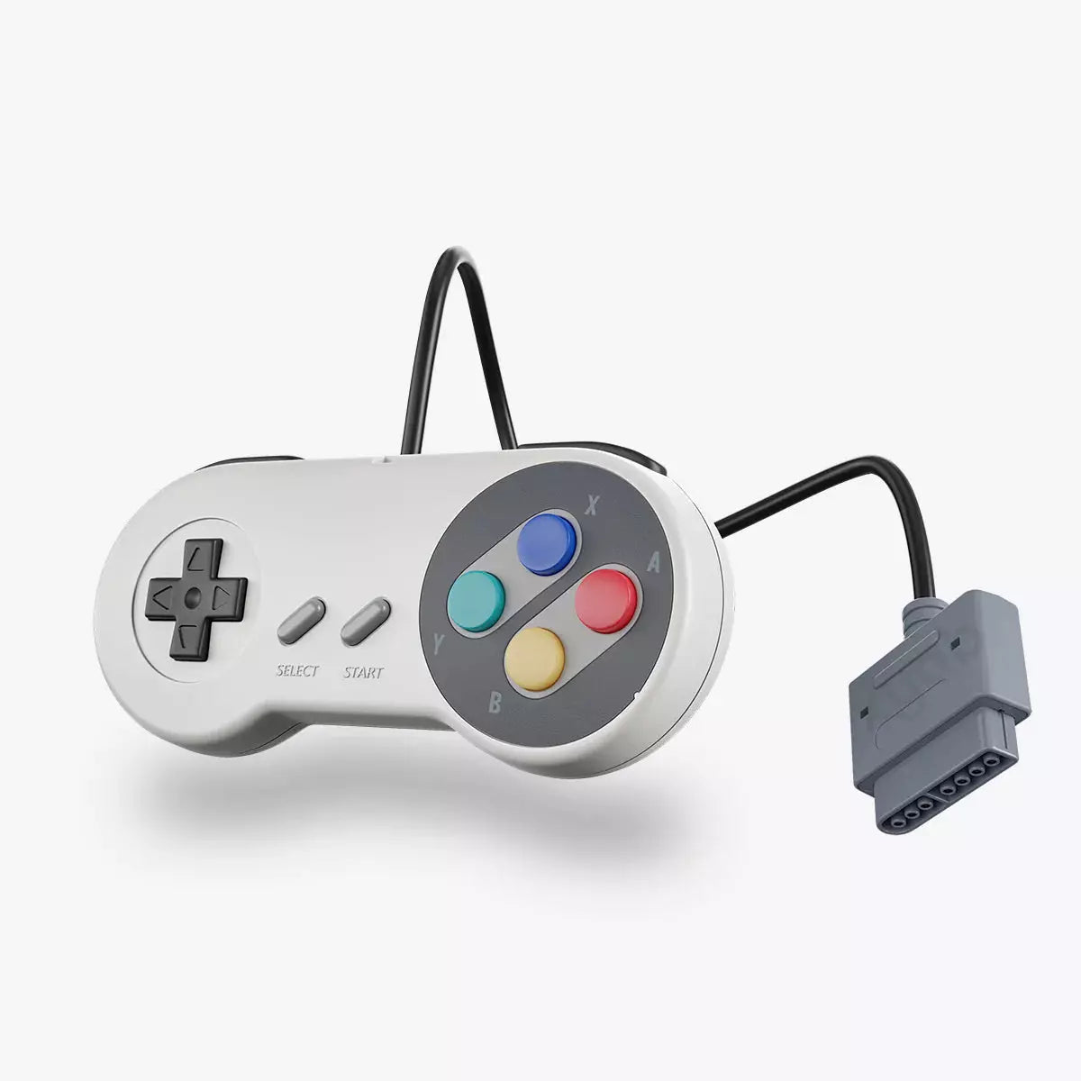 Wired Controller Compatible With SNES (XYAB)