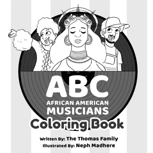 ABC - African American Musicians Coloring Book - Paperback