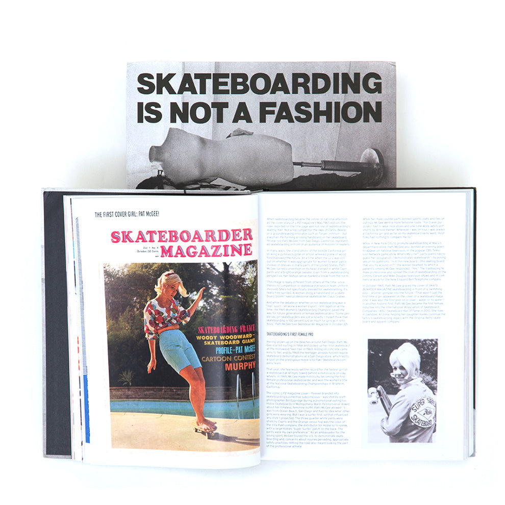 SKATEBOARDING IS NOT A FASHION: Illustrated History of Skateboard Apparel Hardcover Book