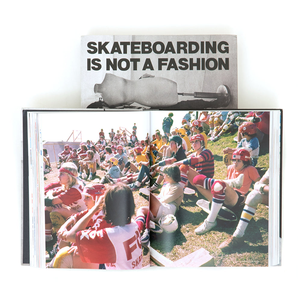 SKATEBOARDING IS NOT A FASHION: Illustrated History of Skateboard Apparel Hardcover Book