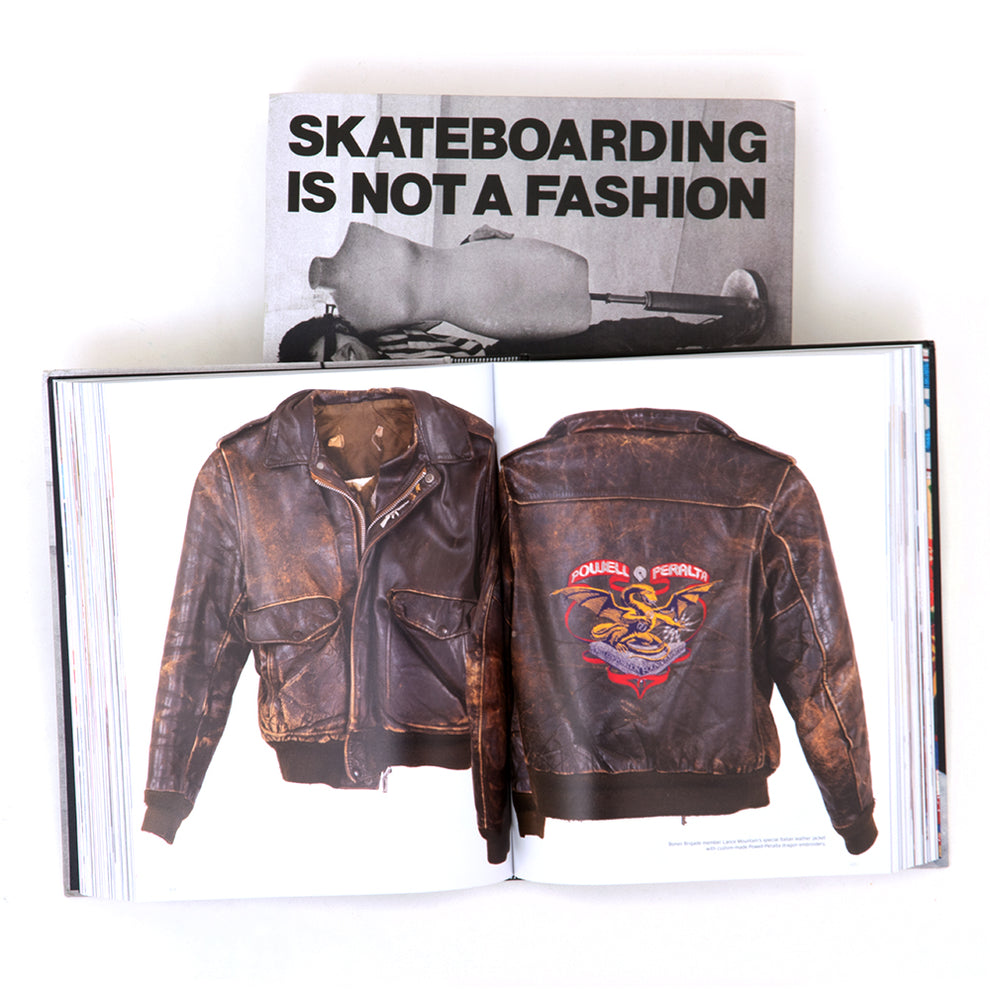 SKATEBOARDING IS NOT A FASHION: Illustrated History of Skateboard Apparel Hardcover Book