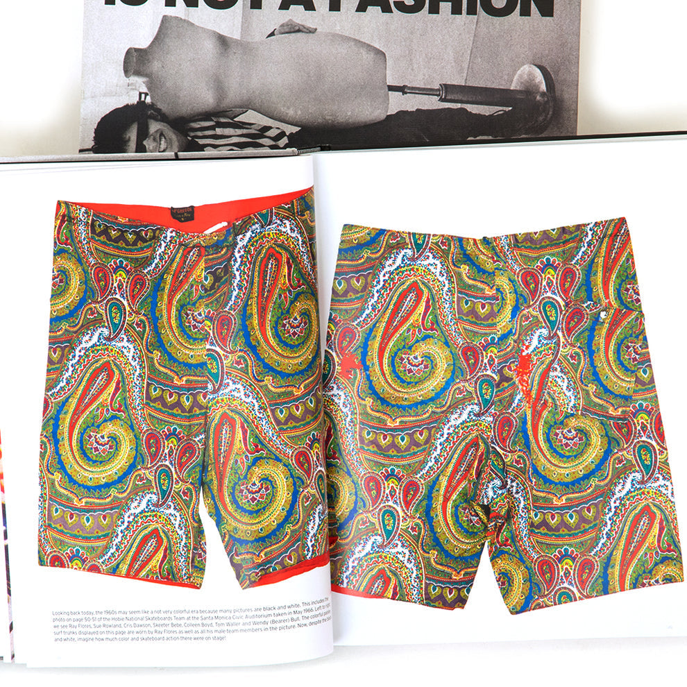 SKATEBOARDING IS NOT A FASHION: Illustrated History of Skateboard Apparel Hardcover Book