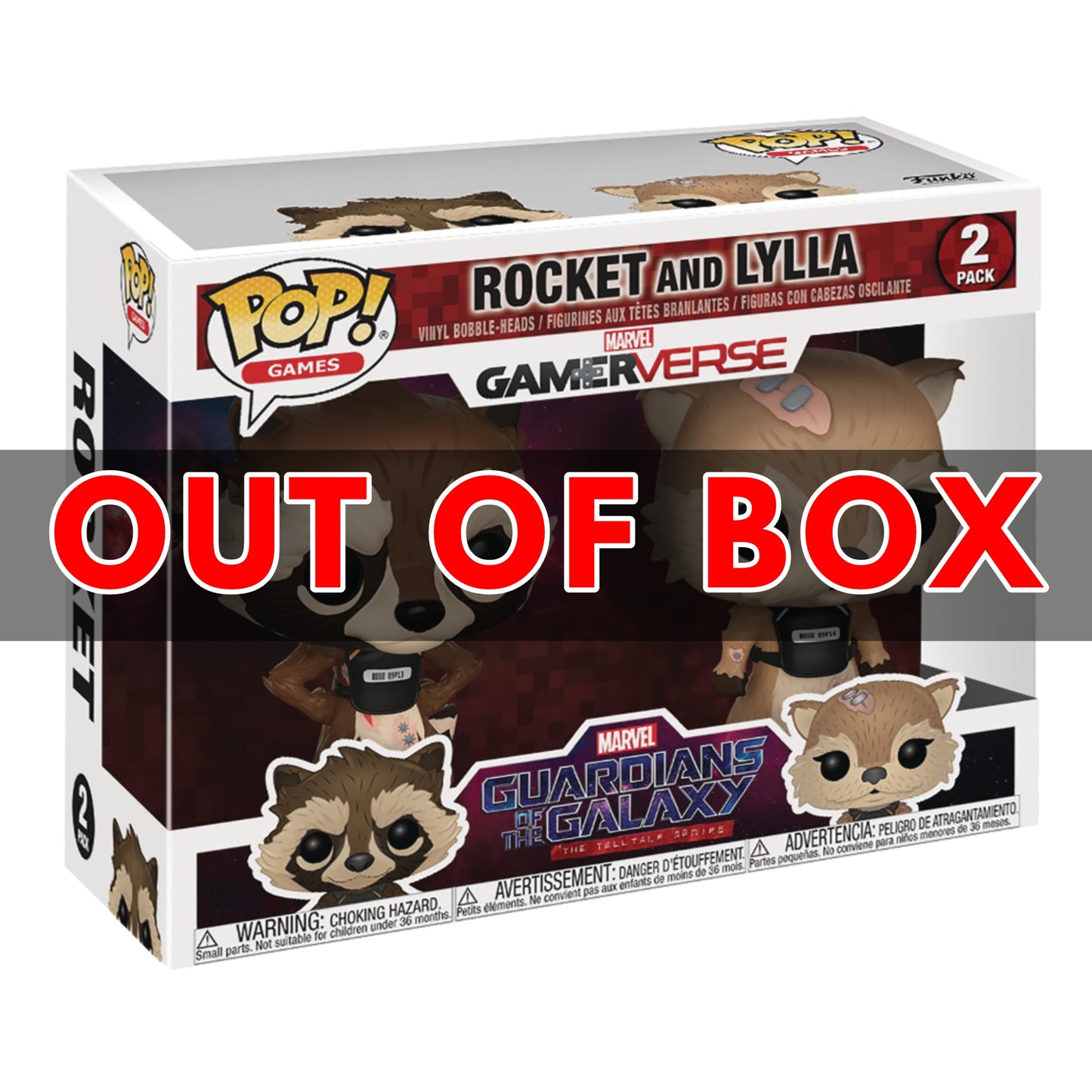 POP! Marvel: GOTG, Rocket and Lylla (2-PK)