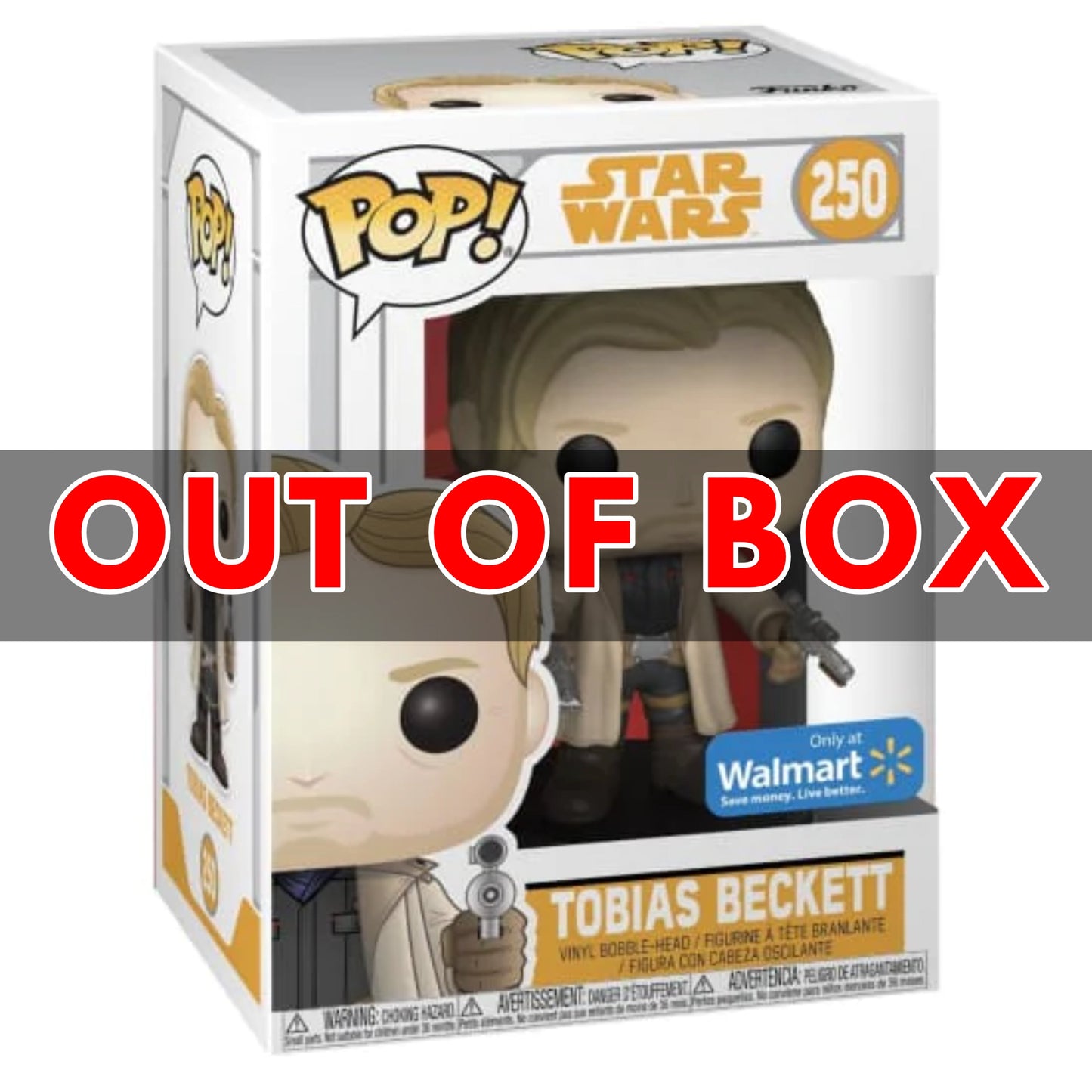 POP! Star Wars: 250 Solo, Tobias Beckett Exclusive