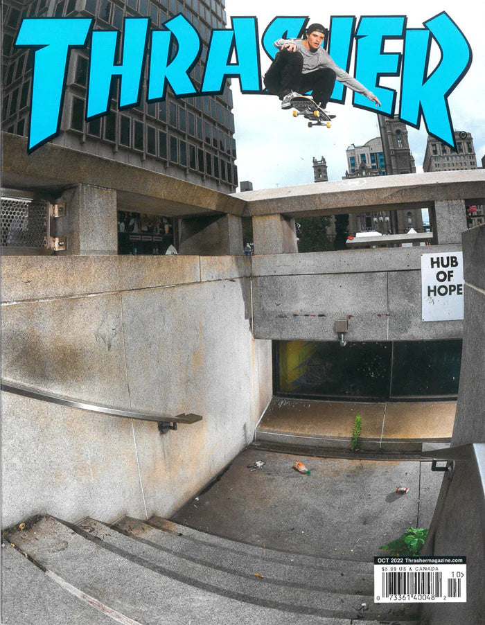 THRASHER MAGAZINE OCTOBER 2022