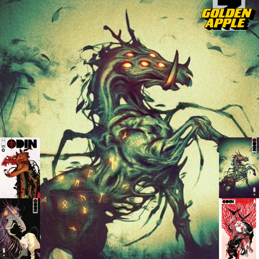 Odin #3 (Of 9) A1 Cover Set Of 4 1:10 1:25 1:50 (07/22/2026) Image - Golden Apple Comics