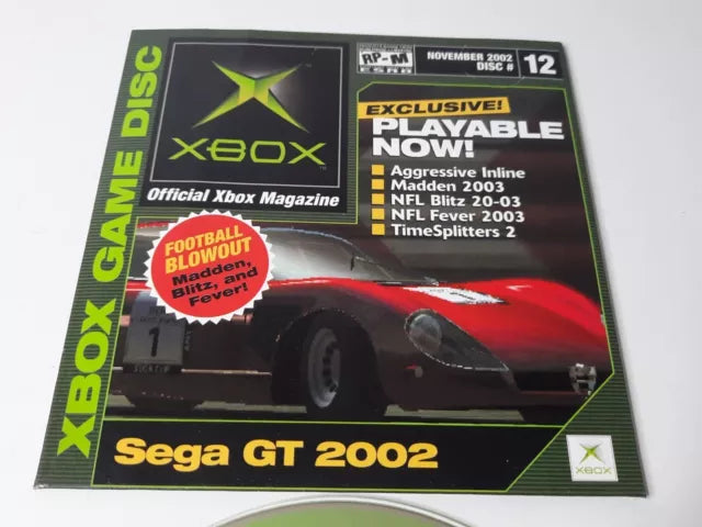 Ofiicial Xbox Magazine Demo Disc #12 (Xbox) - Golden Apple Comics