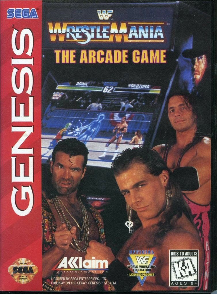 WWF Wrestlemania Arcade Game (Sega Genesis)