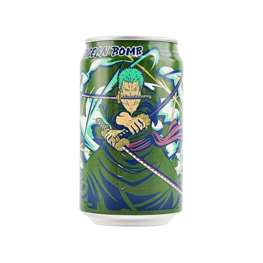 One Piece Zoro Sparkling Water - Honey Lemon (Taiwan)