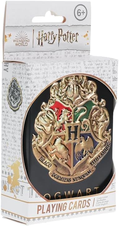 Paladone Playing Cards: Playing Cards in a Tin - Harry Potter - Hogwarts - Black