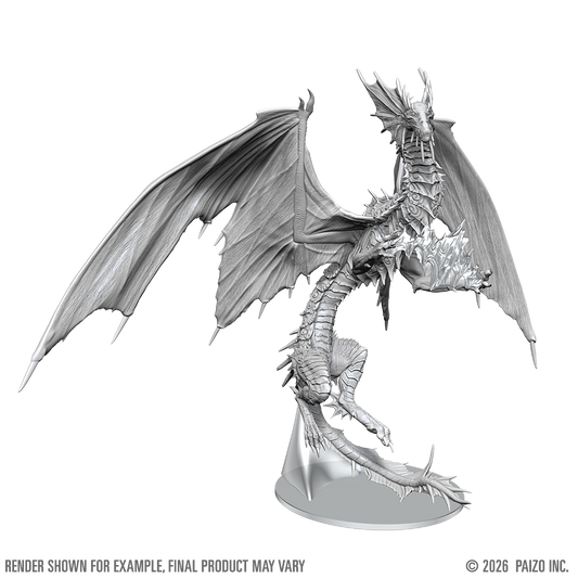 Pathfinder: Battles Deep Cuts - Adult Mirage Dragon Boxed Miniature (Unpainted) - Golden Apple Comics