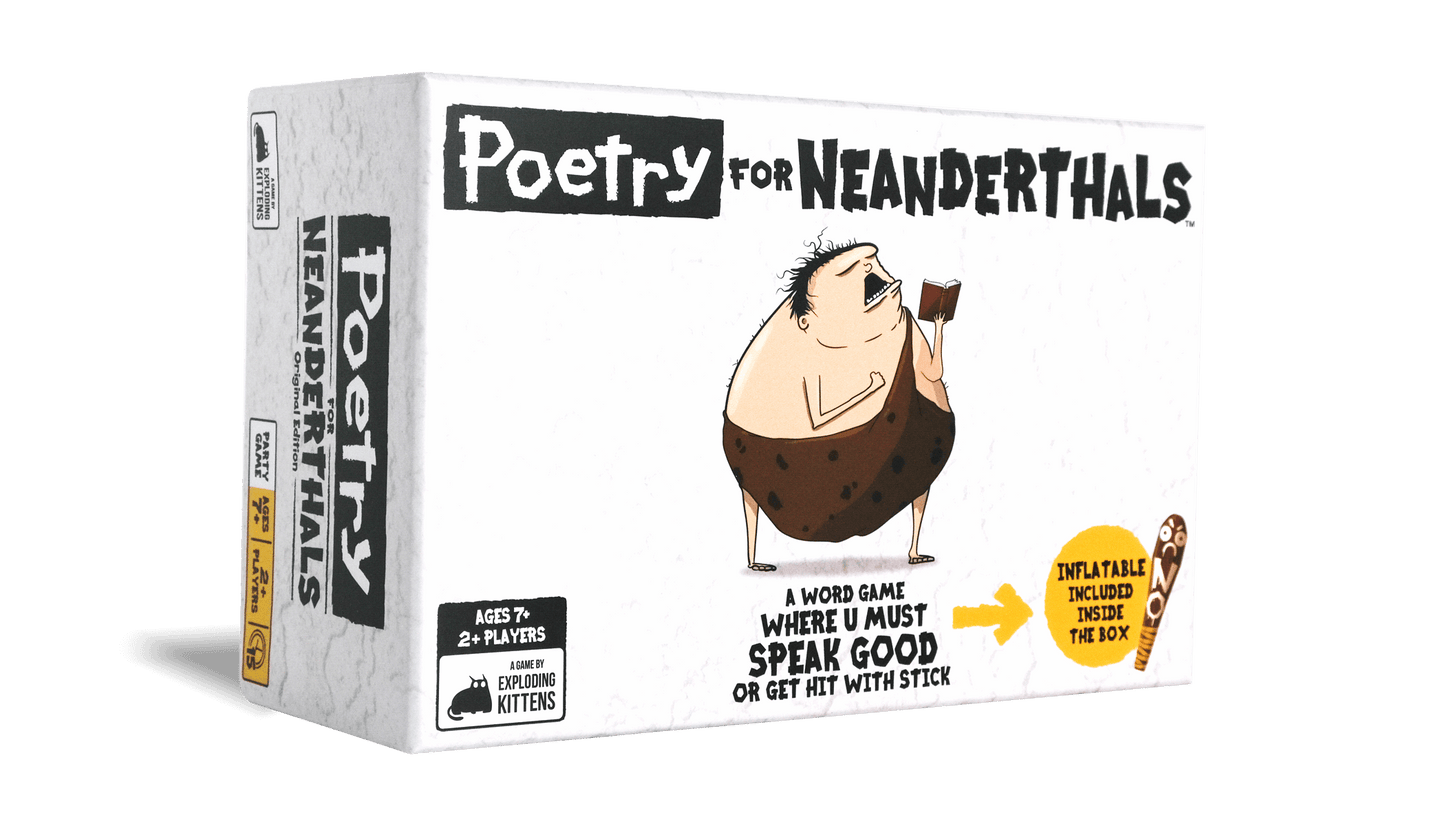 Poetry for Neanderthals