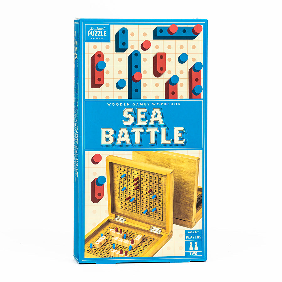 Professor Puzzle: Wooden Games Workshop - Sea Battle