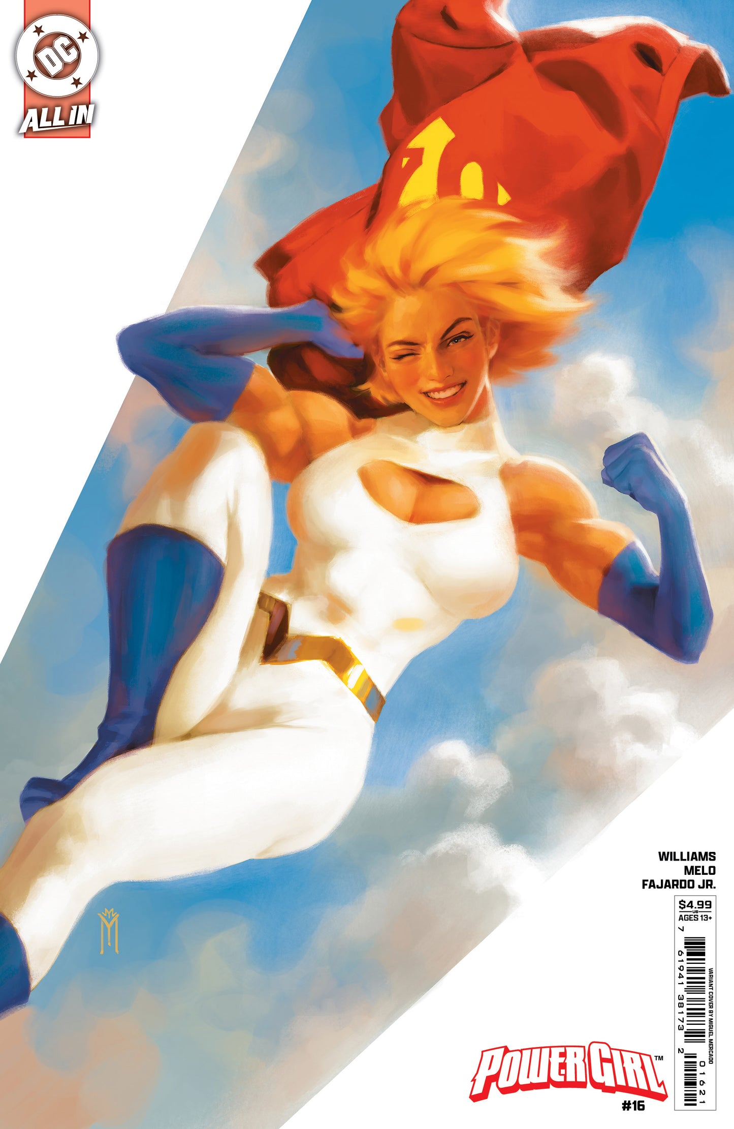 Power Girl #16 B Miguel Mercado Variant (12/25/2024) Dc