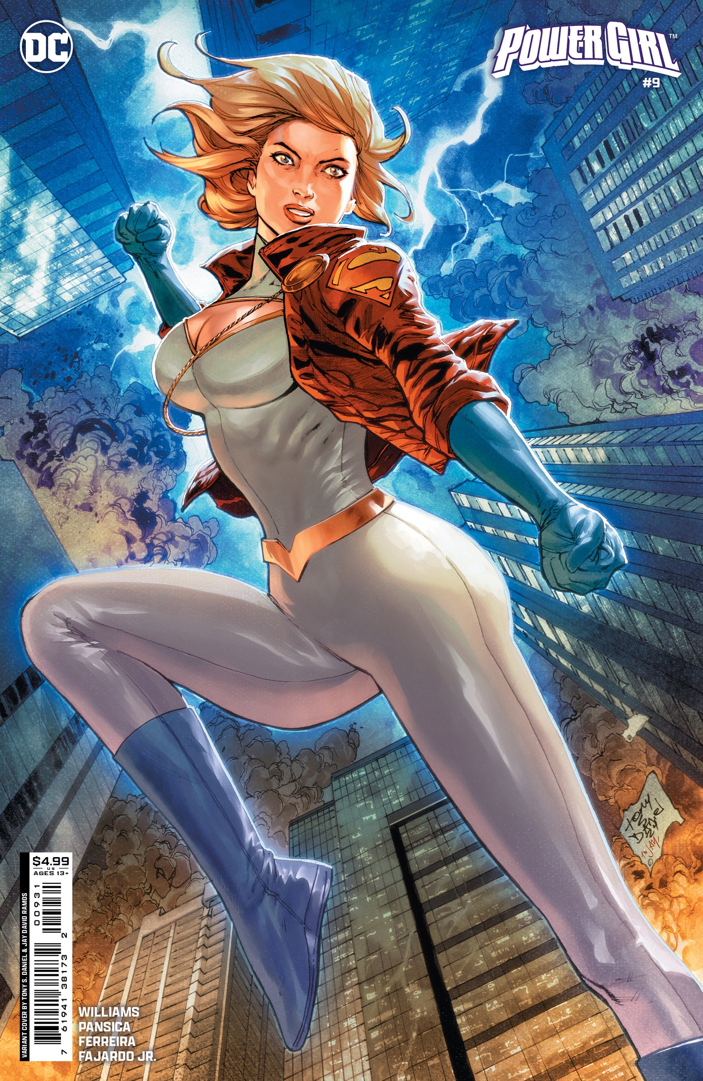 Power Girl #9 B Tony S Daniel GGA Variant (House Of Brainiac) (05/28/2 –  Golden Apple Comics