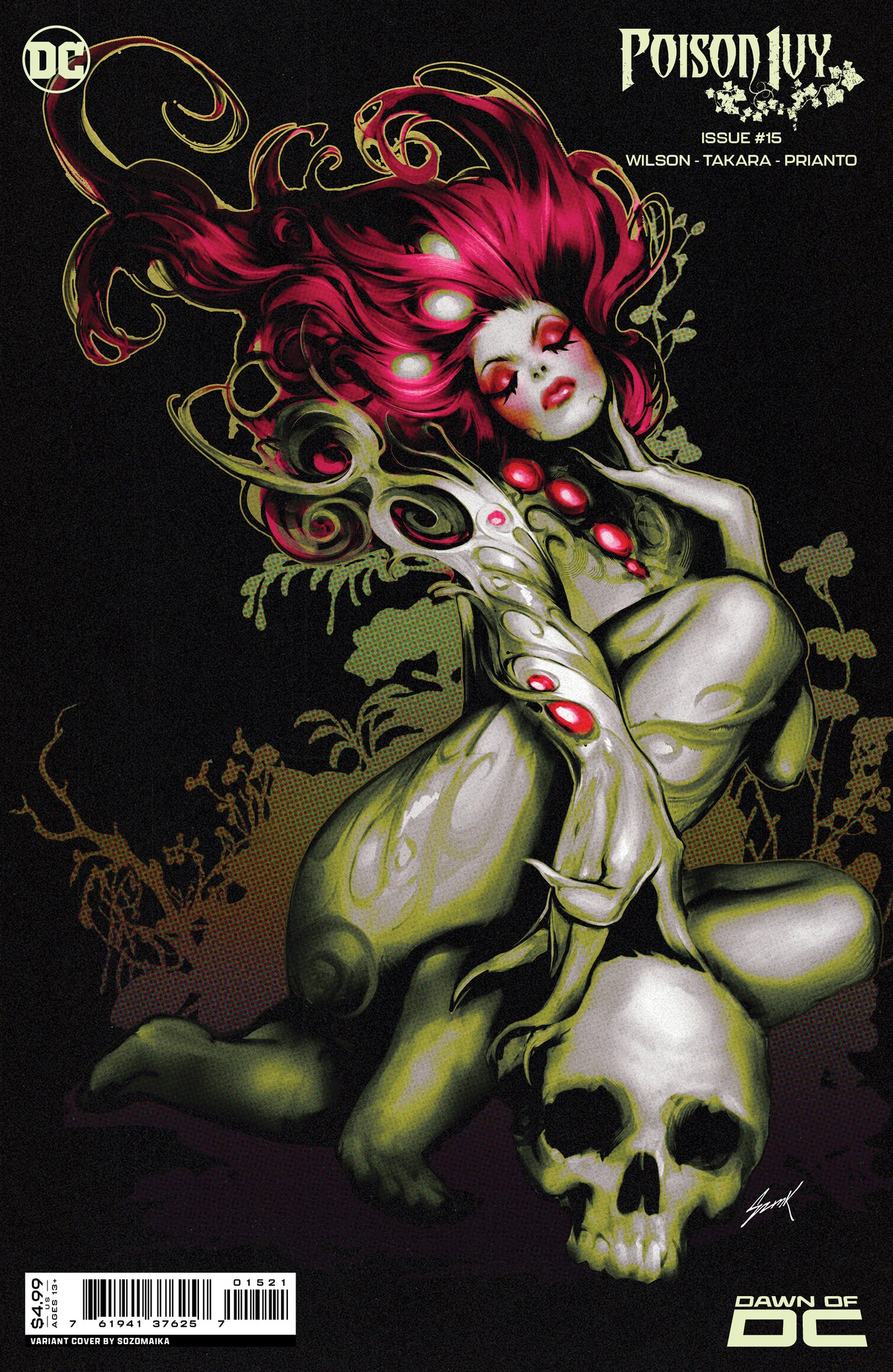 Poison Ivy #15 C Sozomaika Card Stock Variant (10/03/2023) Dc