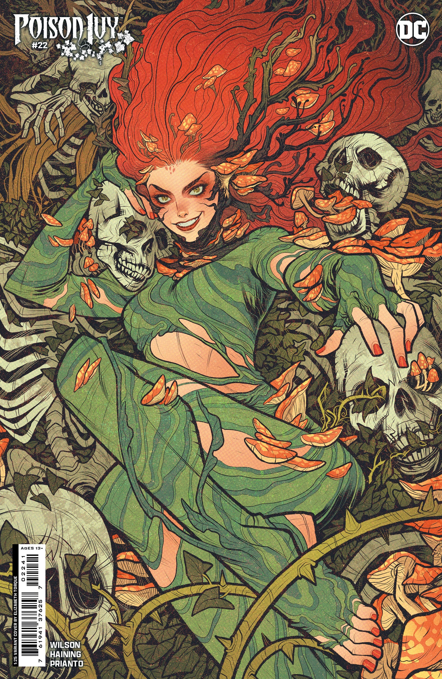 Poison Ivy #22 D 1:25 Elizabeth Torque GGA Variant (05/07/2024) Dc