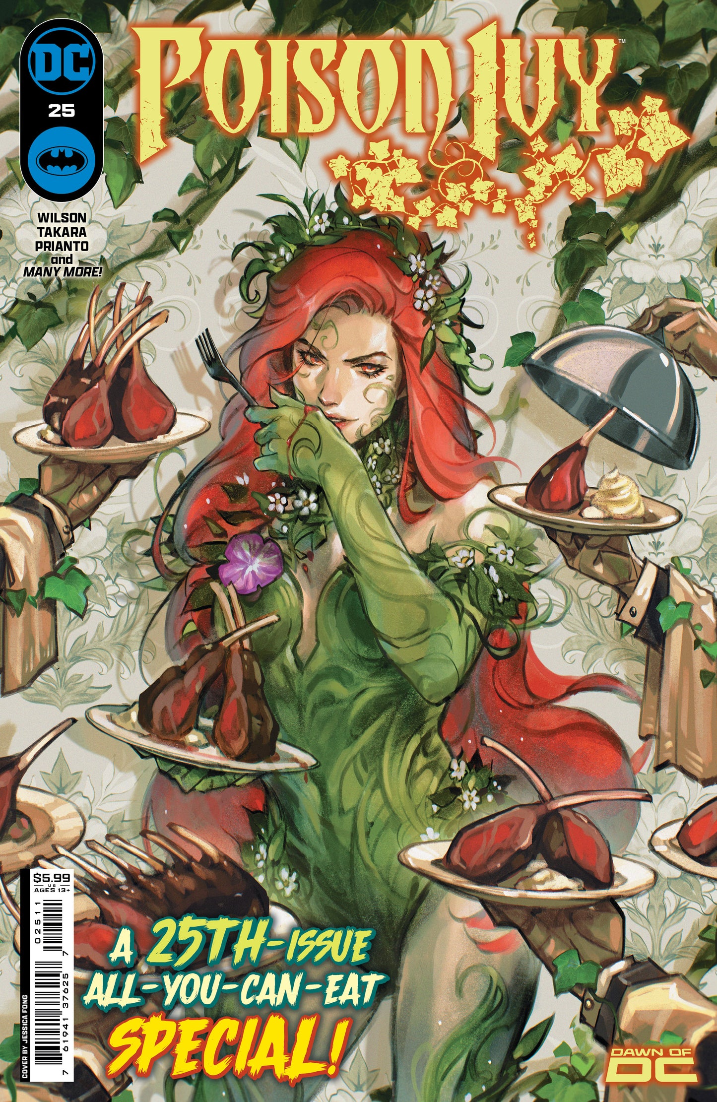 Poison Ivy #25 A1 Cover Set Of 6 Books 1:50 (09/04/2024) Dc