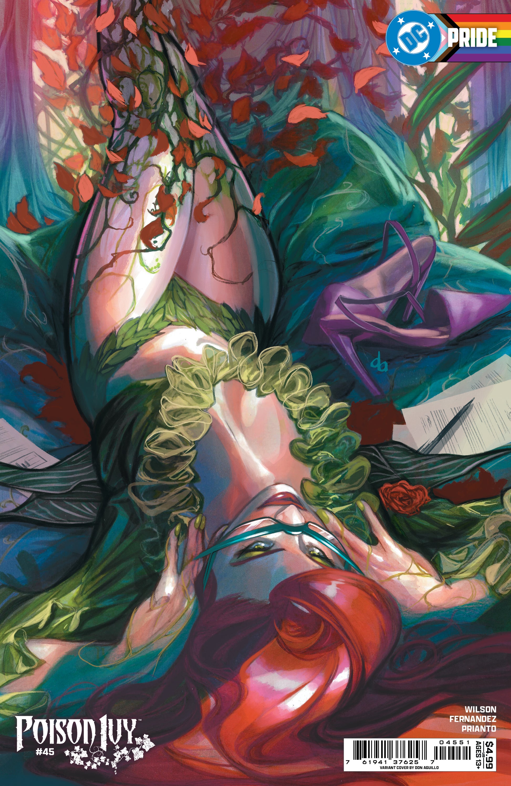 Poison Ivy #45 E Don Aguillo Dc Pride Variant (06/03/2026) Dc - Golden Apple Comics